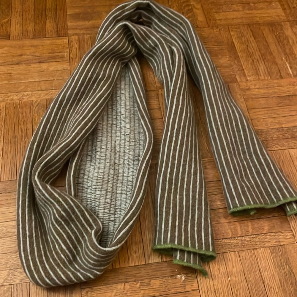 Katiemawson wool scarf made in england